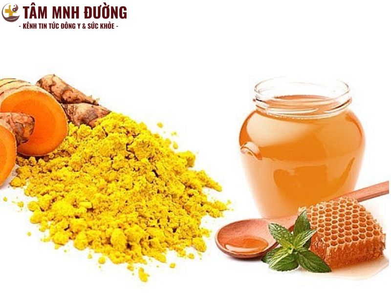bài thuốc dân gian chữa rối loạn tiêu hóa bằng nghệ + mật ong